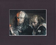 8X10 Matted Print Picture Star Trek Next Generation: Redemption (Episode) picture