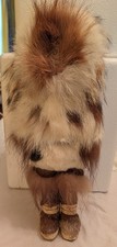 Vintage Antique Crafted Alaskan Eskimo 14