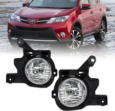 Driving Fog Lights for 2013 2014 2015 Toyota RAV4,Left and Right Side Clear Lens picture