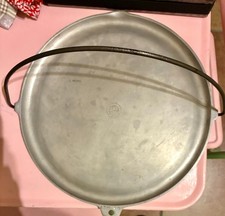 Griswold Cast  Aluminum Bailed Griddle, 1920-50's  Pat #435, sz 14
