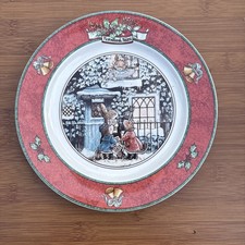 Vintage Rare 1994 Villeroy & Boch Foxwood Tales Christmas Surprise 8