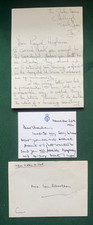 Antique Hand Signed Card Prince Charles of Wales 1992 picture