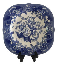 The Spode Blue Room Garden Collection “British Flowers-Poppy”  Plate picture