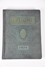 Vintage Lehigh University 1924 Yearbook Epitome Bethlehem Pennsylvania picture