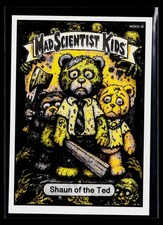 Mad Scientist 40K KIDS GPK ~ MSK5-8 GRAY/YELLOW #'d 1/1 ~ Shaun of the Dead picture