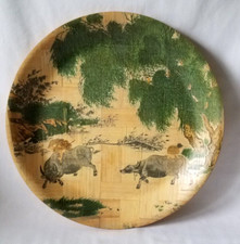 Bamboo Plate Home Coming in the Rain 11