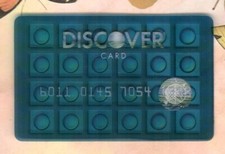 DISCOVER CARD ( 2004 ) Promotional Advertisement Card picture