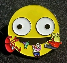 Smiling Friends Brooklyn Adult Swim Enamel Pin Pim Charlien Glep Allan HBO Smile picture