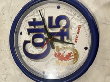 Vintage Colt 45 Wall Clock Tested Rare picture