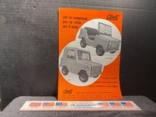 ORIGINAL VINTAGE SALES BROCHURE FLYER LAWIL MINI CAR UTILITY picture