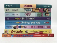 Click Graphic Novel Lot 8 Books Kayla Miller Best Friends Crush Set Color picture