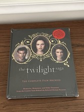 The Twilight Saga The Complete Film Archive Book Factory Sealed Hype Sticker picture