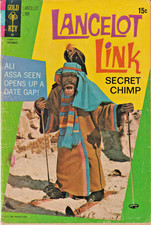 LANCELOT LINK SECRET CHIMP #3  MATA HAIRI * COMMANDER DARWIN  GOLD KEY 1971 picture