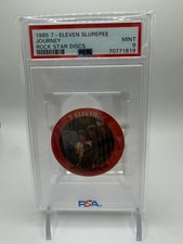 1985 7-Eleven 7-11 Slurpee Journey Steve Perry Rock Star Discs PSA 9 MINT Pop 6 picture