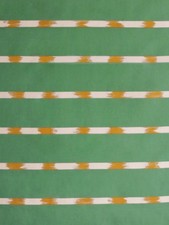 Marimekko Fujiwo Ishimoto Rare 80s Striped Tablecloth 1,44x1,50m picture