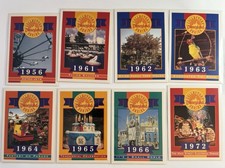Disneyland Collectors Series Cards 1956, 1961-1966, & 1972 | Lot Of 8 picture