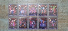 2026 Upper Deck Transformers: The Movie 40th “Galaxy” Parallel 10-Card Lot RARE picture