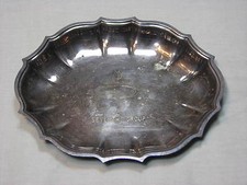 Olympic Flame 7th Group Chippendale International Silver Company Tray 6394 Dish picture