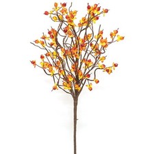 New Primitive Farmhouse RUSTIC FALL BITTERSWEET STEM Pick Bush 18