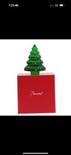 BACCARAT Crystal Enchanting Fir Christmas Tree Green 2815640 NEW in SEALED Box picture