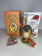 Käthe Wohlfahrt Hedgehog Jolly Incense Smoker Original Duftl Männchen Smoky NEW picture