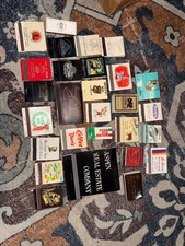 Vtg Matchbook Lot of 24 UNSTRUCK Full Advertising Vegas Route 66 Aspen Hotels picture