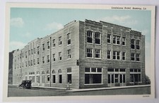 VTG 1930 BASTROP LA Advertising PC Louisiana Hotel Teich Archives MINT picture