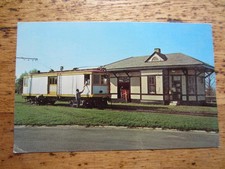 Trolley Freight Car Postcard Trolleyville B&O Cleveland Ohio picture