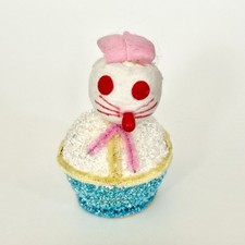 Vintage Spun Cotton Paper Mache 