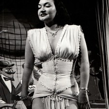 c1950s Los Angeles, CA Photo Burlesque Dancer Showgirl G&S Film Co Stage Costume picture