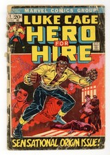 Power Man and Iron Fist Luke Cage #1 PR 0.5 1972 picture