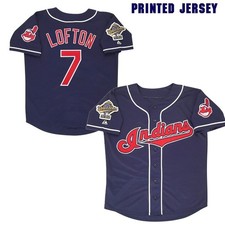 New Cleveland Indians 1995 Jersey #7 Gift For Fans S-6XL Baseball Jersey picture