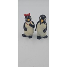 Vtg 1950s Kool Cigarettes Willie Millie Penguin Salt Pepper Shakers F&F ( picture