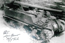 Louis Basso autographed 4x6 photo Battle of Hurtgen Forest WW II Rare COA LOOK picture