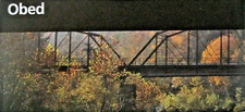 Obed Wild & Scenic River Tennessee National Park Service Unigrid Brochure Map picture