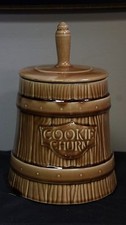 Vintage McCoy Cookie Churn Cookie Jar 10.25