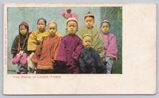 China Town Pride Group Portrait Private Mailing Card Undivided Back Postcard picture