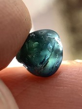 2.15 CRT’s Amazing Facet Grade Blueish Green Colour Rough Teal Sapphire Piece picture