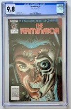 TERMINATOR #1 ◉ CGC 9.8 * 1988 NOW * Schwarzenegger Cover * FRESH CASE 👀 picture