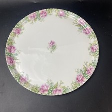 C.T. Carl Tielsch Germany Floral Design 10 1/4” Plate Platter Serving Plate picture