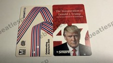 2 Limited Edition DC Souvenir Smartrip WMATA Metro Cards: TRUMP + America 250 picture