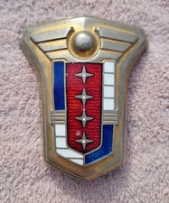 Vtg Original 1949 1950 Mercury Hood Crest Ornament picture