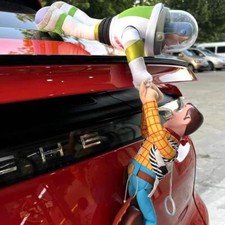 Hanging Toy Story Buzz Lightyear Saves Sherif Woody Car Dolls Exterior Decor New picture