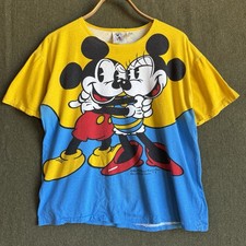 Vintage 80s Mickey Minnie Mouse Collectors Series Walt Disney Productions Shirt picture