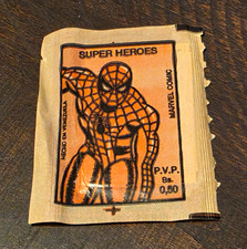 1980 Venezuelan Reyuca Marvel Comics Super Heroes  Sealed Sticker Pack picture