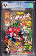 Spider-Man #4 (Marvel Nov 1990) McFarlane - Spider-Man vs Lizard - CGC Grade 9.4 picture