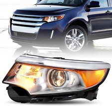 Headlight Assembly Replacement Fit for 2011-2014 Ford Edge Projector OE Style He picture