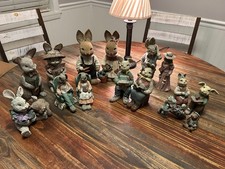Vintage Sarah’s Attic **Lot of 15** Bunny Rabbit Figurines picture