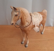 Breyer Horse #57 Western Horse Glossy Palomino Reins, Tan Saddle 57 Early 68-70 picture