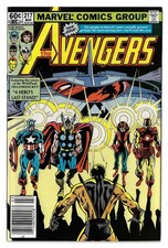 The Avengers #217 March 1982 Newsstand Variation Marvel C2692 picture